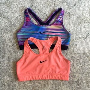 Nike sports bra bundle size medium
